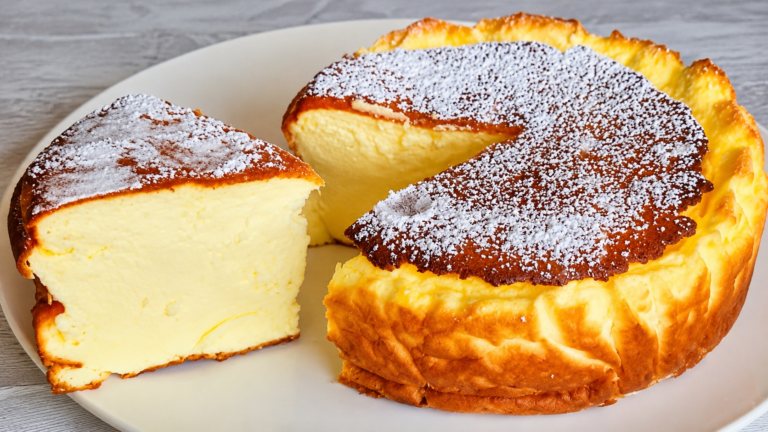 Niezwykle kremowe ciasto jogurtowe – tylko 110 kcal na porcję!