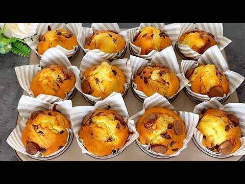 Długo szukałem tego przepisu na muffiny! Bardzo puszyste i bardzo smaczne muffiny 🤤